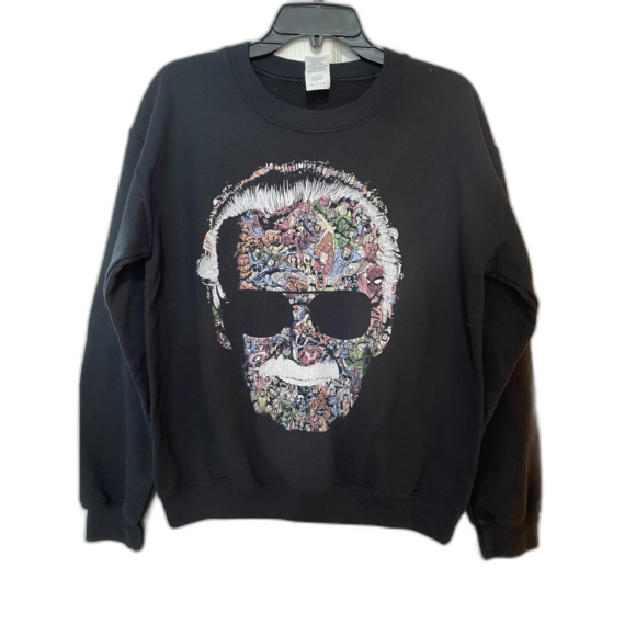 Marvel Premium Stan Lee sweatshirt mens S womens M Spider-Man Hulk - Picture 1 of 2